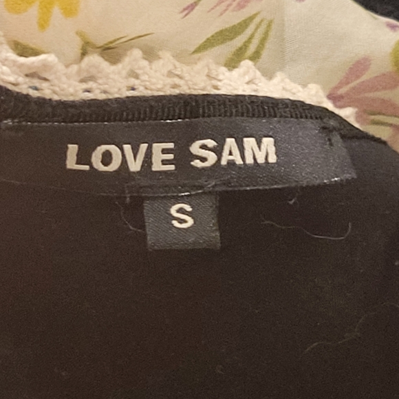 Anthropologie Love Sam floral spaghetti strap dress Small - Picture 7 of 9